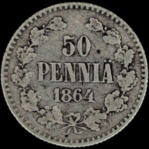 Finland 1864 s 50 Pennia
