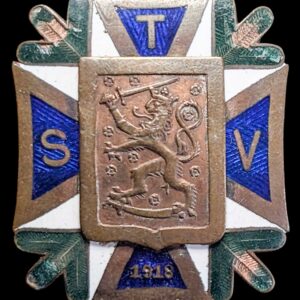 Finland 1918 Liberation War Guards of the Republic Veterans Badge