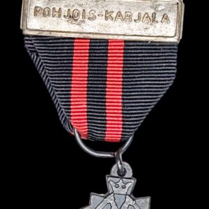 Finland 1939-40 Winter War Medal with Pohjois-Karjala Bar