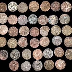 Ruotsin Liivinmaa, 1600-luku shillingit, Suceava Väärennös, 40kpl