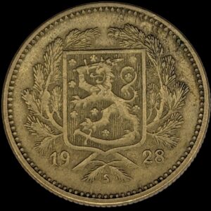 Finland 1928 s 5 Markkaa