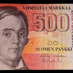Finland 1986 500 Markkaa Litt. A 7012205503 HOl – Va