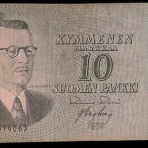 Finland 1963 10 Markkaa F4574063 RO - Eng