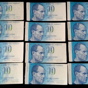 Finland 1980 10 Markkaa, Replacement 199 Series, 18pcs