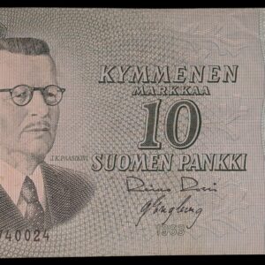 Finland 1963 10 Markkaa D9740024 RO – Eng