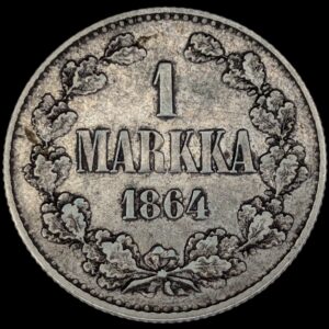 Finland 1864 s 1 Markka