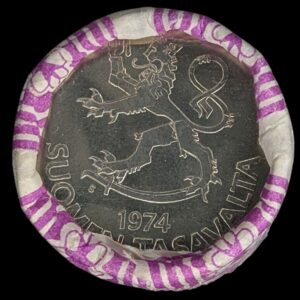 Finland 1974 s 1 Markka rulla