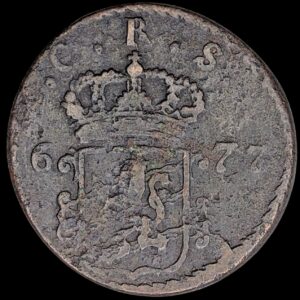 Sweden 1677 SM 1 Ore