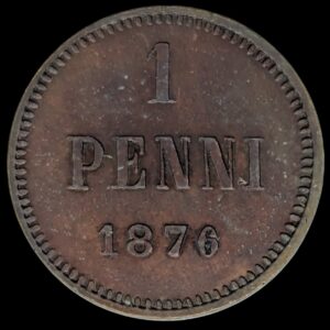 Finland 1876 1 Penni