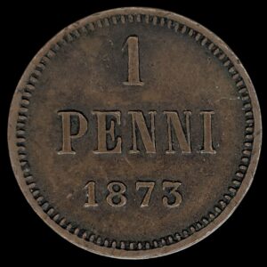 Finland 1873 1 Penni