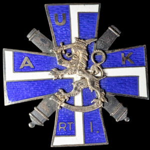 Finland 1935 NCO Coastal Artillery Course Badge