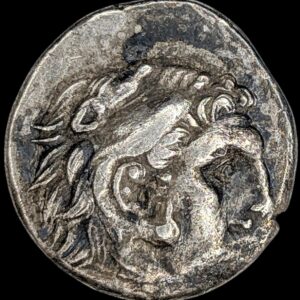 Kings of Macedon, Philip III Arrhidaios 323-317 BC, AR Drachm, Kolophon