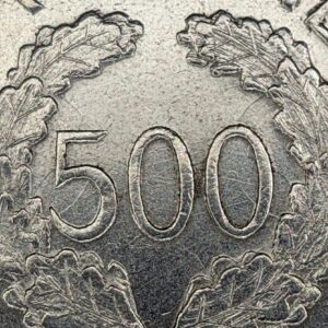 500 Markkaaa 1952 H, törmäysvirhe