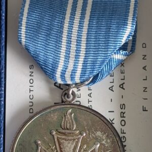 Finland Helsinki Olympics 1952 Medal of Merit with Original Case