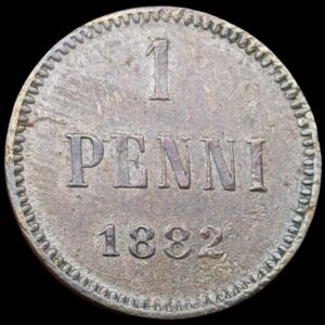 Finland 1882 1 Penni