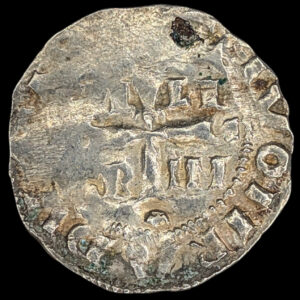 Cologne, Archbishop Pilgrim with Conrad II 1024-1036 AD, AR Denier
