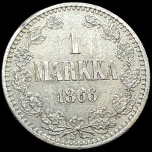 Finland 1866 s 1 Markka