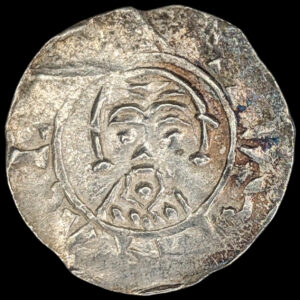 Netherlands, Deventer, Bishopric of Utrecht Bernold 1027-1054, AR Denier