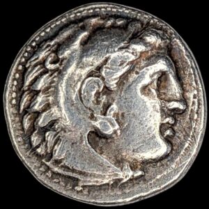 Kings of Macedon, Philip III Arrhidaios 322-319 BC, AR Drachm, Kolophon