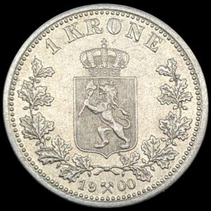 Norway 1900 1 Krone