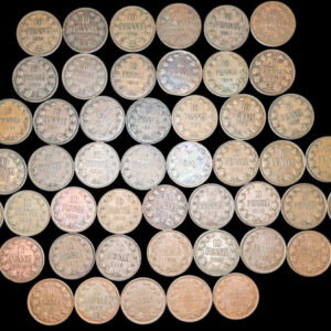 10 Penniä 1865-1917 49kpl