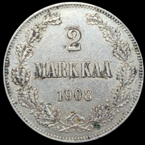Finland 1908 L 2 Markkaa