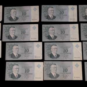 Finland 1963 10 Markkaa without Litt B-series, 16pcs