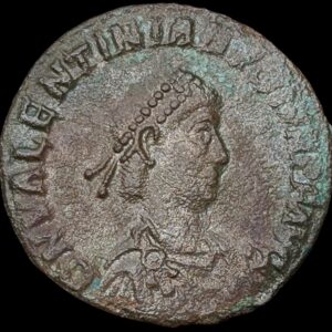 Valentinian I 364-375 AD, Æ Follis, Siscia