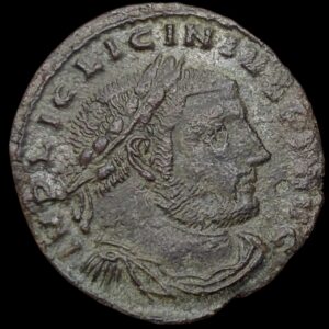 Licinius I 313 AD, Æ Follis, Thessaloniki