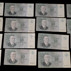 Finland 1963 10 Markkaa without Litt B-series, 16pcs