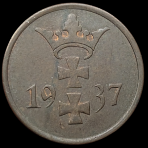 Danzig 1937 1 Pfennig