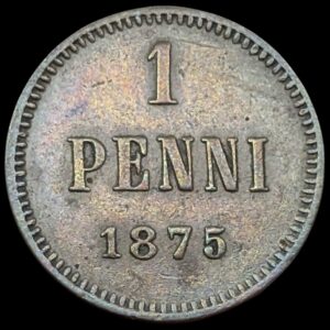 1 Penni 1875
