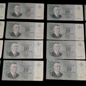 Finland 1963 10 Markkaa without Litt C-series, 16pcs