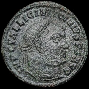 Licinius I 313 AD, Æ Follis, Heraclea