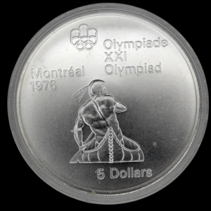 Canada 1974 5 Dollars, Montreal Olympics