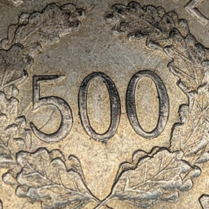 Finland 1952 H 500 Markkaa, Die Clash Error