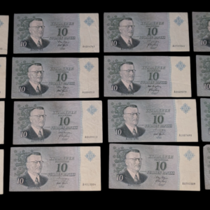 Finland 1963 10 Markkaa without Litt A-series, 16pcs