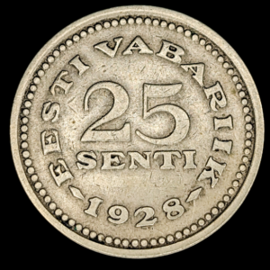 Estonia 1928 25 Senti