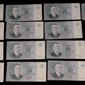 Finland 1963 10 Markkaa without Litt B-series, 16pcs