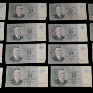 Finland 1963 10 Markkaa without Litt D-series, 16pcs