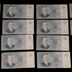 Finland 1963 10 Markkaa without Litt A-series, 16pcs