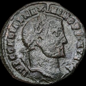 Galerius 305-311 AD, Æ Follis, Heraclea