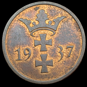 Danzig 1937 2 Pfennig