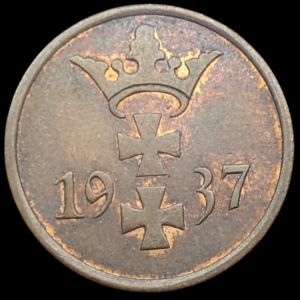 Danzig 1937 1 Pfennig