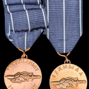 Finland 1941-1945 Continuation War Medals, Swedish & Finnish Text