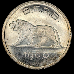 Rwanda-Burundi 1960 1 Franc Essai / Trial Coin