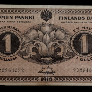 Finland 1916 1 Markka (People’s Commissariat) 20264072