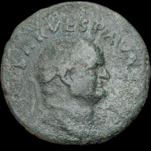 Vespasian 76 AD, Æ As, Rome