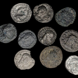 Lot of 10 Ancient Roman Coins, Denarius/Antoninianus
