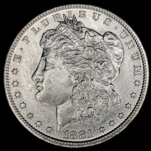 United States 1881 S Morgan Dollar
